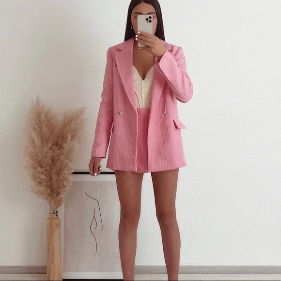 Zara Textured Blazer - Picture 10 of 14